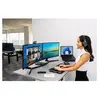 Image de Pro Fit Ergo TB550 Trackball - Souris verticale - ergonomique - optique - 9 boutons - sans fil - 2.4 GHz, Bluetooth - récepteur sans fil USB - bleu