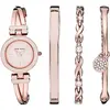 Image de Anne Klein Montre-bracelet et ensemble de bracelets sertis de cristaux de haute qualité, AK/3284LPST en occasion ou reconditionné