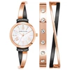 Image de Anne Klein Montre femme AK-2245GYST + 2 Bracelets Doré rose - Anne Klein Promo Box Set