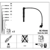 Image de Kit De Câbles D'Allumage -Fd545 Ngk Ngk Rcfd545 Ford