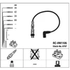 Image de Kit De Câbles D'Allumage -Vw1105 Ngk Ngk Rcvw1105 Seat;Volkswagen