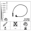Image de Kit De Câbles D'Allumage Rc-Cr602 Ngk Ngk Rccr602 Citroen;Fiat;Lancia;Peugeot;Seat