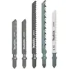 Image de Lot de 5 lames pour scie sauteuse Makita
