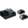 Image de Makita Chargeur Et Batterie Energy 197658-5 2x Bl1021b+dc10sb One Size
