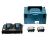 Image de Pack 2 batteries 18V 6Ah et chargeur + coffret MakPac 198077-8