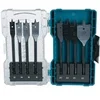 Image de Coffret de forets plats à bois Makita 8 pièces 1/4 hex 12-32 mm E-08698