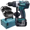 Image de Perceuse visseuse Li-ion DDF458RF3J - 91 Nm +3 batteries 3,0Ah 18V en Makpac