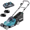 Image de Tondeuse à gazon 36V(2x18V LXT) 900W - largeur de coupe 38 cm - - avec 2 batteries 18V 4,0 Ah - chargeur double - DLM382CM2
