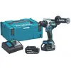 Image de Perceuse visseuse à percussion sans fil brushless Makita DHP486RTJ 18V Li-Ion LXT 2 x 5Ah