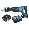 Image de Scie récipro 18V + 2 batteries 5Ah + chargeur + coffret - - DJR186RTE
