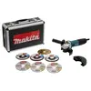 Image de Meuleuse Ø125 mm 720W - - avec 7 Disques - coffret - GA5030RSP6