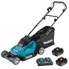 Image de Tondeuse à gazon 2x18V LXT 43cm + 2 batteries 5Ah + chargeur - - DLM432PT2
