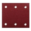 Image de Déstock - feuilles abrasives 114 x 102 mm et 6 trous d'aspiration - Grain : 100