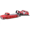 Image de 1/64 Camion Us Avec Remorque Et Vehicule - Elite Transport E Pour Enfant