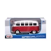 Image de Voiture Volskwagen Van Samba 1 :25 Rouge