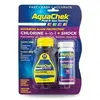 Image de Bandelettes d'analyse piscine Aquachek Chlorine 4 en 1 + Shock AquaChek - 50 chlore et 10 shock