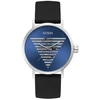 Image de Guess Montre pour homme Idol GW0503G2 avec bracelet en silicone noir
