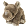 Image de peluche rhino junior 20 cm en peluche marron
