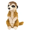 Image de suricate en peluche de 20 cm en peluche marron clair