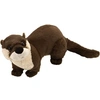 Image de peluche loutre junior 20 cm marron