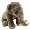 Image de peluche éléphant junior en peluche 30 cm gris