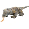 Image de Peluche dragon de komodo gris 30 cms 14147