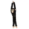 Image de peluche Chimpanzé junior 51 cm en peluche noire