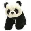 Image de Hug'Ems peluche : panda 18 cm noir/blanc