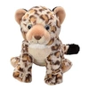 Image de peluche léopard junior 30 cm en peluche marron clair