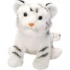 Image de peluche tigre junior 30 cm blanc