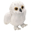 Image de chouette en peluche chouette junior 18 cm peluche blanche