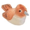 Image de rossignol en peluche avec son 15 cm de peluche orange