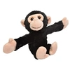 Image de peluche chimpanzé junior 20 cm noir