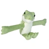 Image de crocodile en peluche junior 18 cm vert