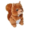 Image de écureuil en peluche junior 18 cm en peluche orange