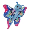 Image de peluche papillon junior 20 cm en peluche bleu