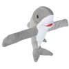 Image de peluche requin blanc junior 20 cm en peluche gris/blanc