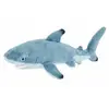 Image de requin en peluche junior 20 cm gris/blanc
