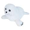 Image de peluche phoque junior 38 cm en peluche blanche