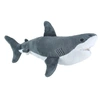 Image de doudou requin blanc junior 38 cm peluche blanc/gris