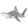 Image de peluche hammerhead junior 38 cm en peluche gris/blanc