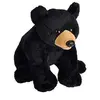 Image de ours en peluche noir de 20 cm
