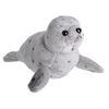 Image de phoque en peluche de 20 cm gris