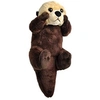 Image de peluche loutre de mer 20 cm en peluche marron