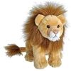Image de lion en peluche de 20 cm en peluche marron