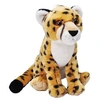 Image de peluche guépard junior 30 cm en peluche marron/noir