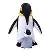 Image de peluche Pingouin 30 cm en peluche noir/blanc 2 pièces