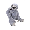 Image de peluche Paresseux 30 cm en peluche gris 2 pièces