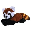 Image de peluche panda junior 30 cm rouge