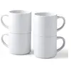 Image de Mug céramique blanc 295 ml x 4